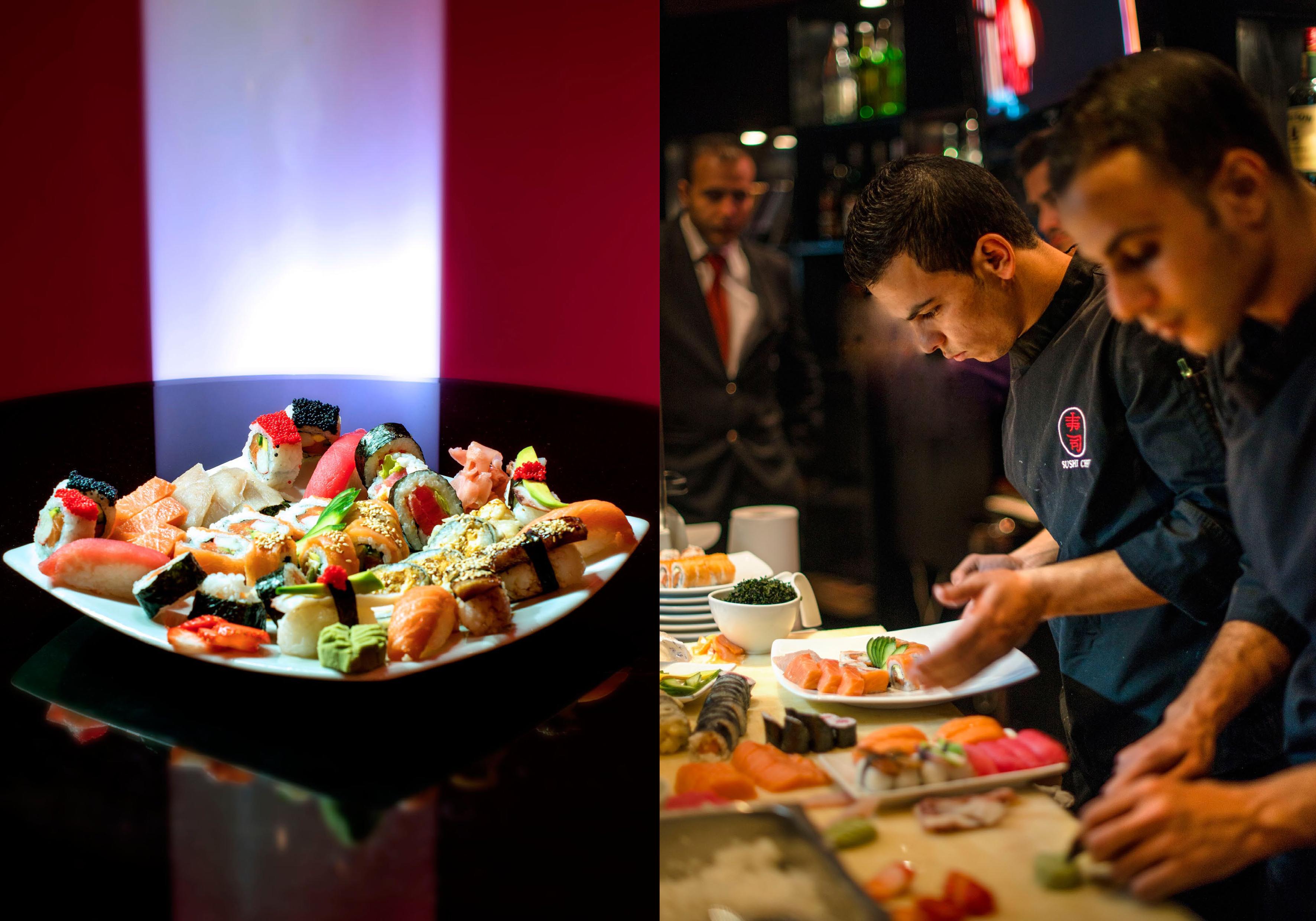 开罗艾尔萨拉姆协和酒店 外观 照片 Sushi at a restaurant