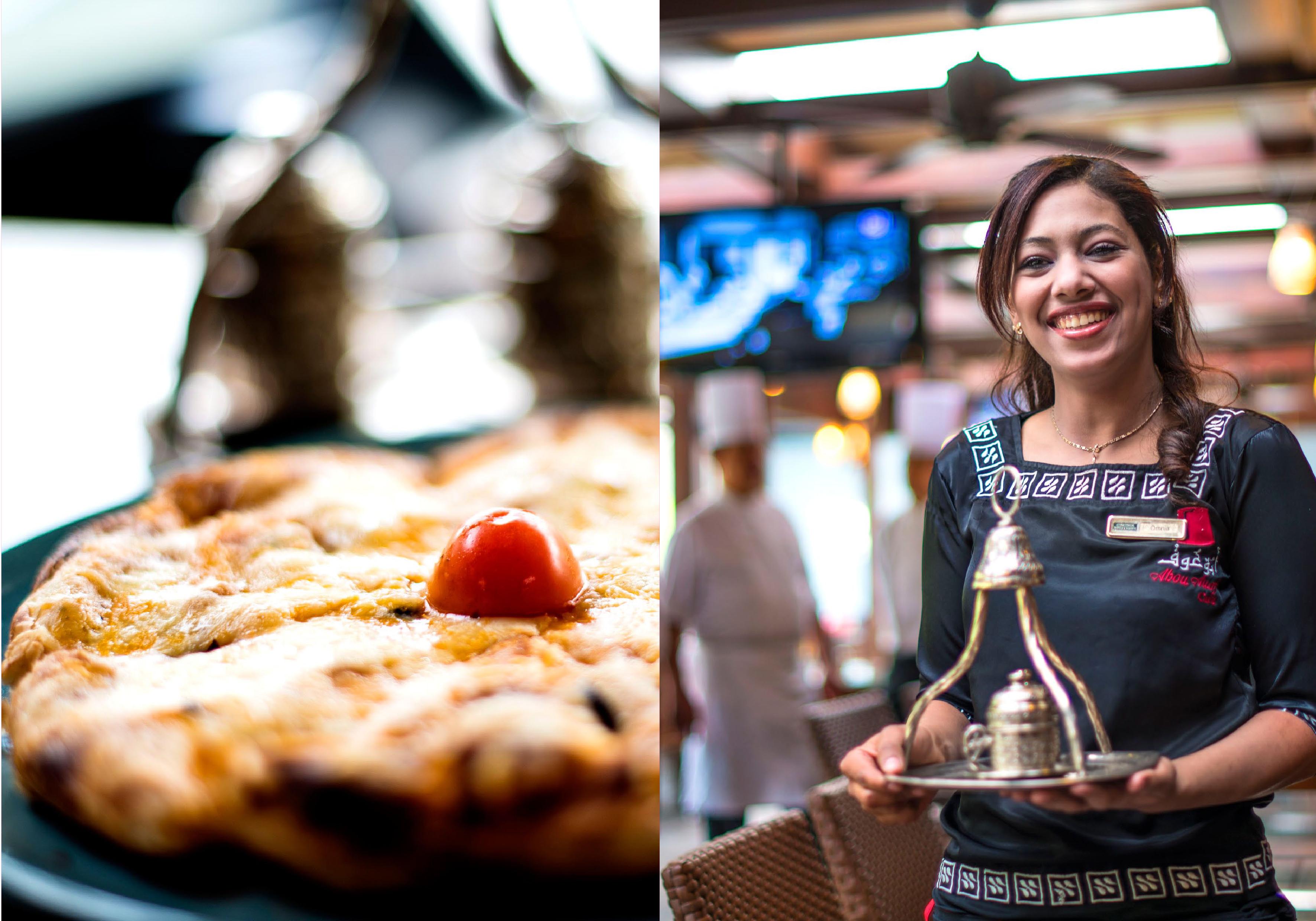 开罗艾尔萨拉姆协和酒店 外观 照片 A waitress at a restaurant in Nicosia, Cyprus